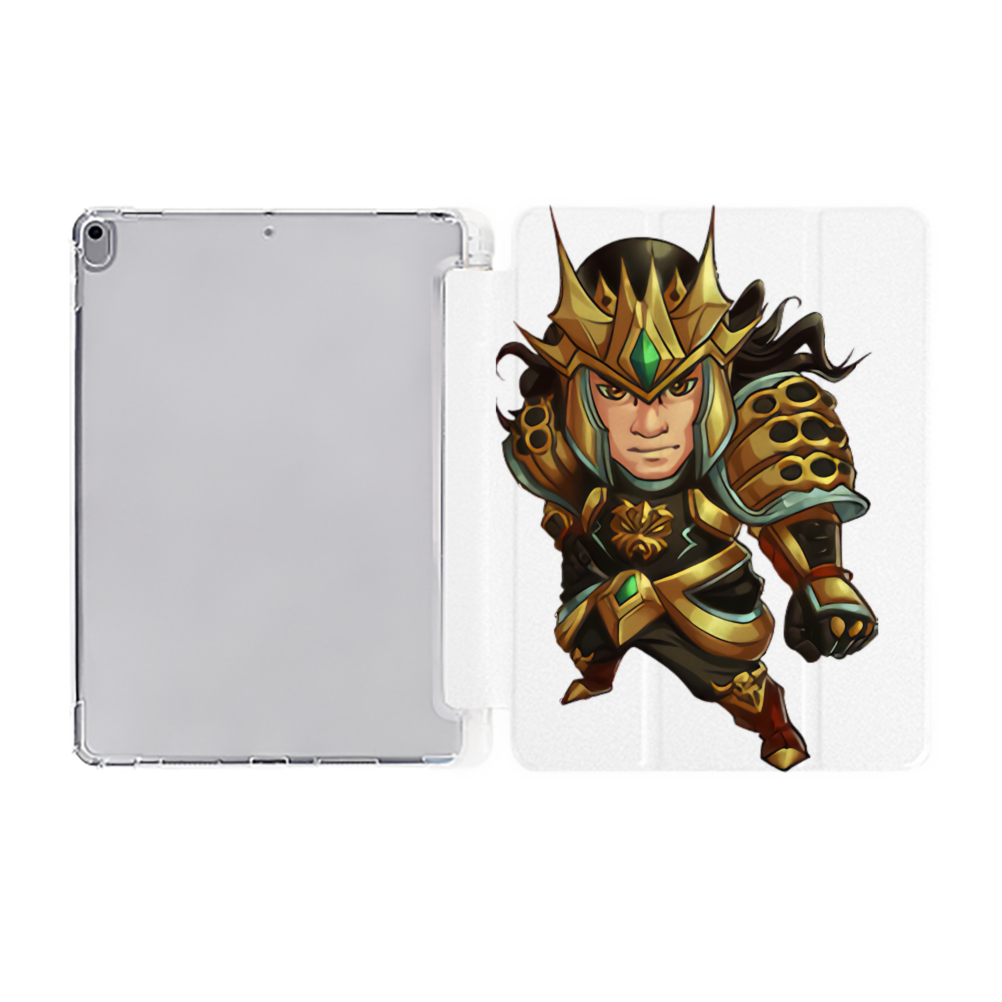 （画像用） リーグ・オブ・レジェンド League of Legends LOL IPad ケース ペン収納付き 三つ折りスタンド PUレザー×シリコン 対応機種9.5/10.5/10.9インチ